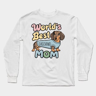 World's Best Corgi Mom Dog Owner Long Sleeve T-Shirt